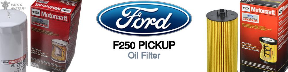 Ford F250 Pickup Oil Filter