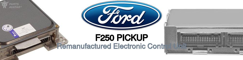 Discover Ford F250 pickup Ignition Electronics For Your Vehicle