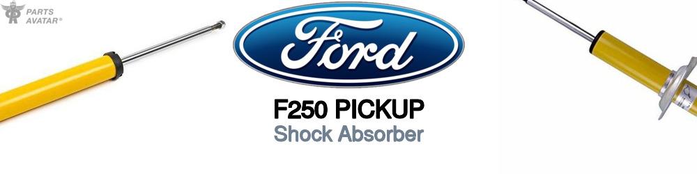 Discover Ford F250 pickup Shock Absorber For Your Vehicle