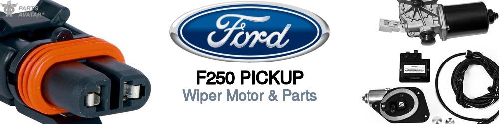 Discover Ford F250 pickup Wiper Motor Parts For Your Vehicle