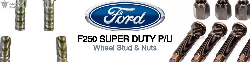 Discover Ford F250 super duty p/u Wheel Studs For Your Vehicle