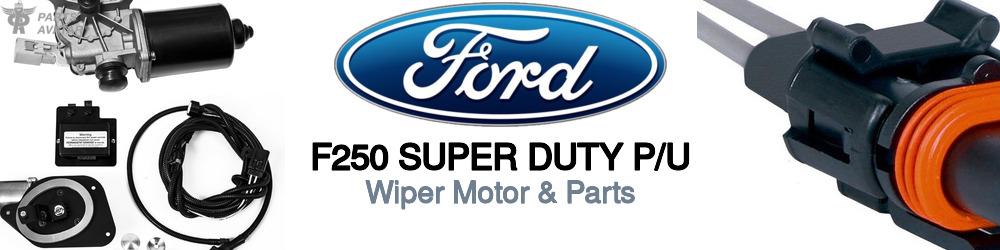 Discover Ford F250 super duty p/u Wiper Motor Parts For Your Vehicle
