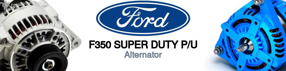 Discover Ford F350 super duty p/u Alternators For Your Vehicle