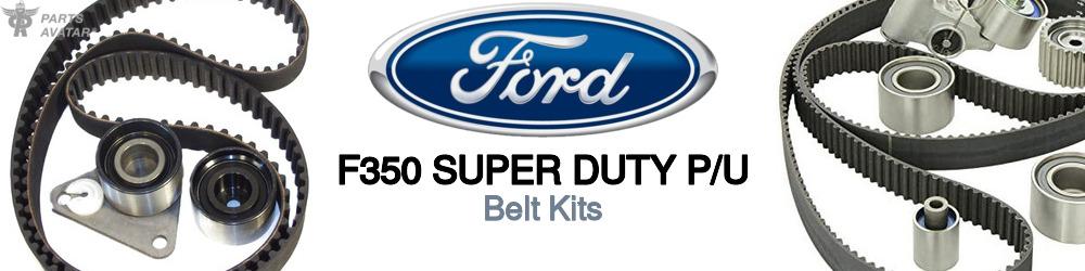 Discover Ford F350 super duty p/u Serpentine Belt Kits For Your Vehicle