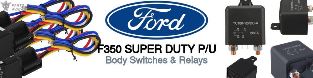 Discover Ford F350 super duty p/u Body Control Sensors For Your Vehicle