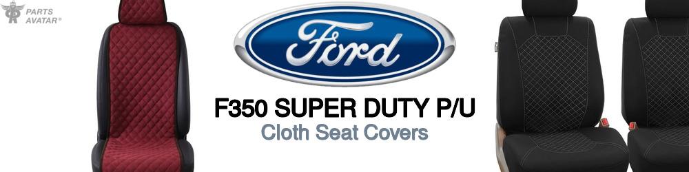 Discover Ford F350 super duty p/u Seat Covers For Your Vehicle