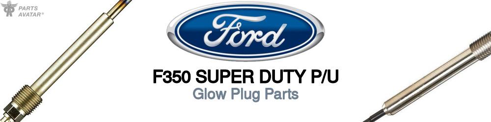 Ford F350 Glow Plug Parts