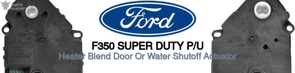 Discover Ford F350 super duty p/u Heater Core Parts For Your Vehicle