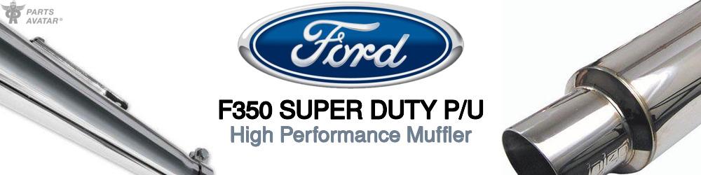Discover Ford F350 super duty p/u Mufflers For Your Vehicle