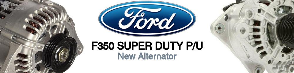 Discover Ford F350 super duty p/u New Alternator For Your Vehicle