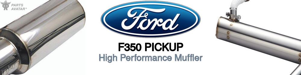 Discover Ford F350 pickup Mufflers For Your Vehicle