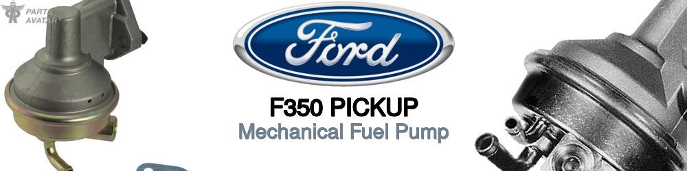 Discover Ford F350 pickup Fuel Pump Components For Your Vehicle