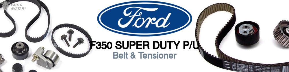 Discover Ford F350 super duty p/u Drive Belts For Your Vehicle