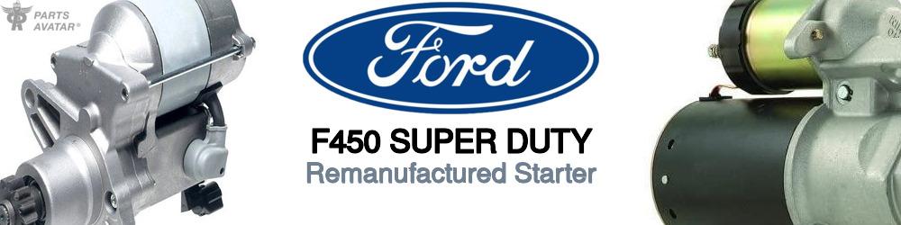 Discover Ford F450 super duty Starter Motors For Your Vehicle