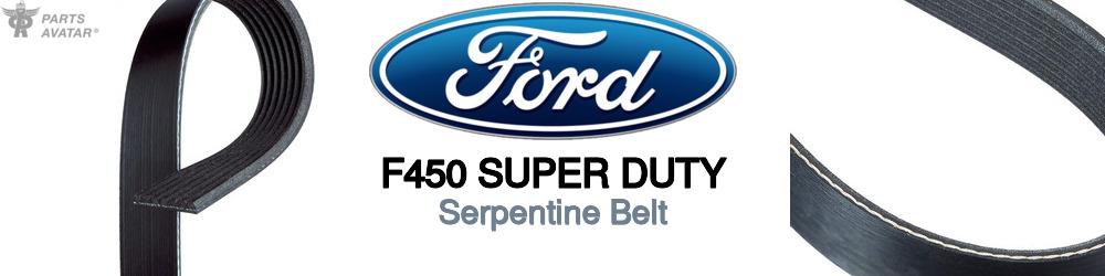 Discover Ford F450 super duty Serpentine Belts For Your Vehicle