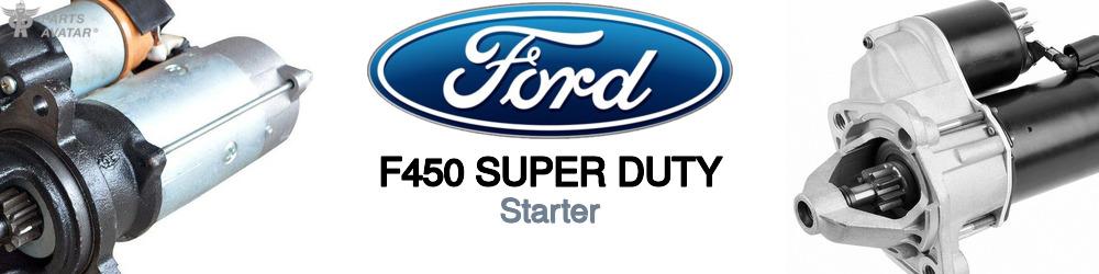 Discover Ford F450 super duty Starters For Your Vehicle