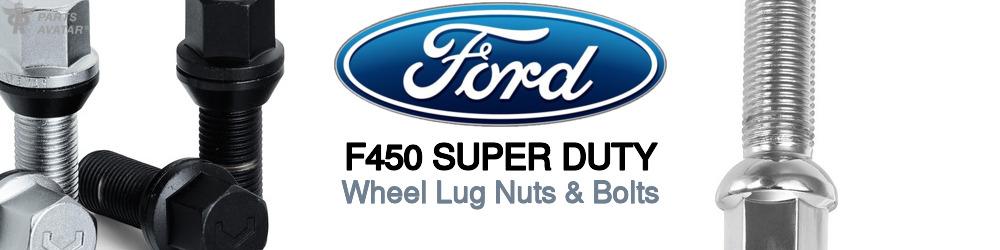 Discover Ford F450 super duty Wheel Lug Nuts & Bolts For Your Vehicle