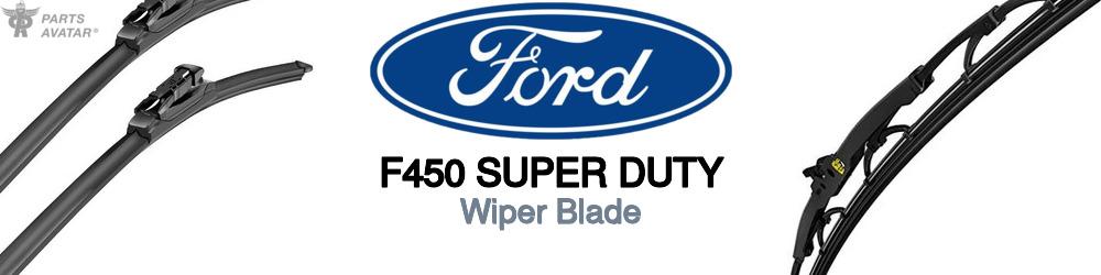 Discover Ford F450 super duty Wiper Blades For Your Vehicle
