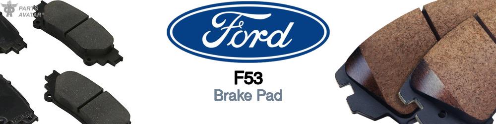 Discover Ford F53 Brake Pads For Your Vehicle