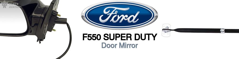 Discover Ford F550 super duty Car Mirrors For Your Vehicle