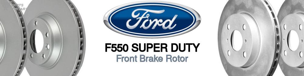 Discover Ford F550 super duty Front Brake Rotors For Your Vehicle