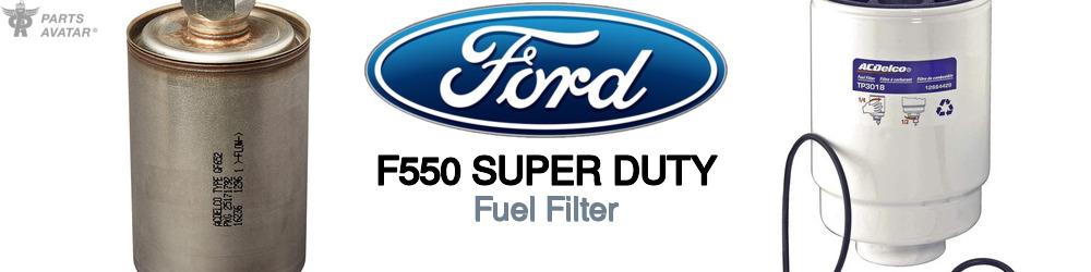 Discover Ford F550 super duty Fuel Filters For Your Vehicle