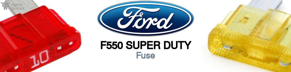 Discover Ford F550 super duty Fuses For Your Vehicle