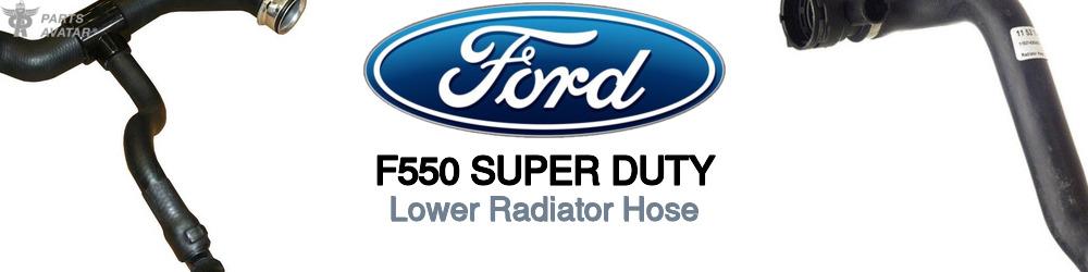 Discover Ford F550 super duty Lower Radiator Hoses For Your Vehicle