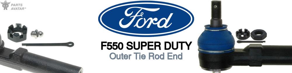 Discover Ford F550 super duty Outer Tie Rods For Your Vehicle
