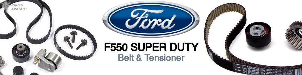 Discover Ford F550 super duty Drive Belts For Your Vehicle
