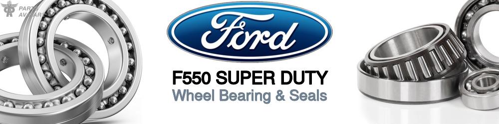 Discover Ford F550 super duty Wheel Bearings For Your Vehicle