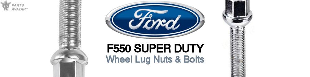 Discover Ford F550 super duty Wheel Lug Nuts & Bolts For Your Vehicle