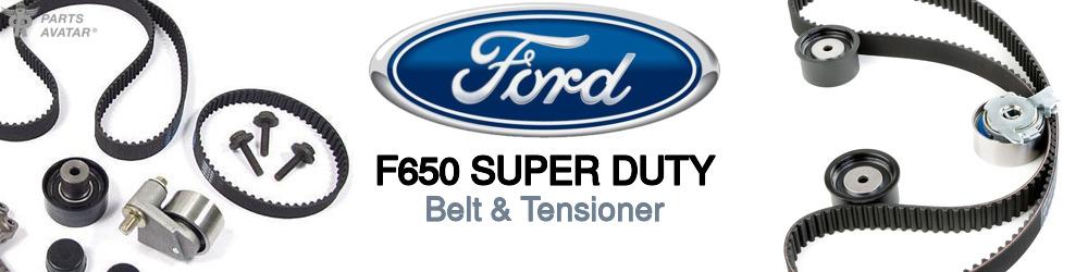 Discover Ford F650 super duty Drive Belts For Your Vehicle