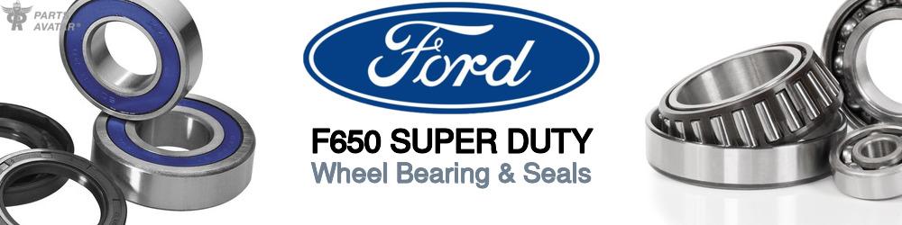 Discover Ford F650 super duty Wheel Bearings For Your Vehicle