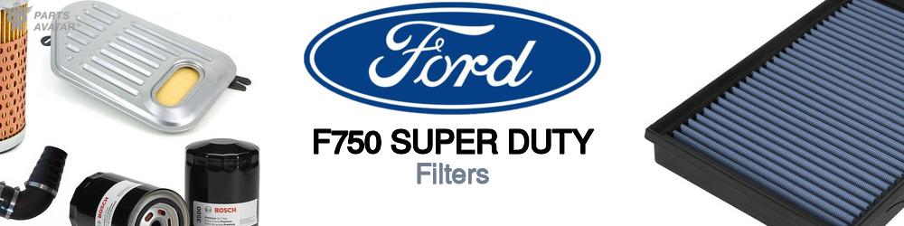 Discover Ford F750 super duty Car Filters For Your Vehicle