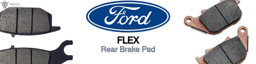 Discover Ford Flex Rear Brake Pads For Your Vehicle
