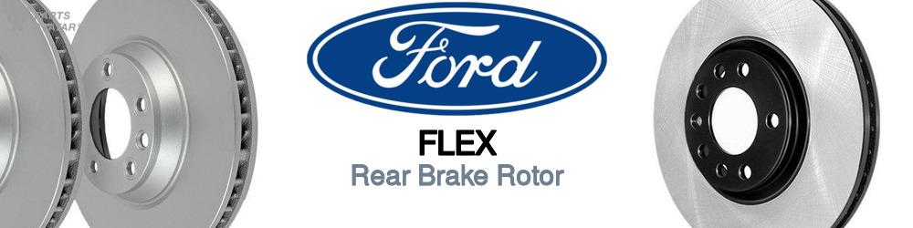 Discover Ford Flex Rear Brake Rotors For Your Vehicle