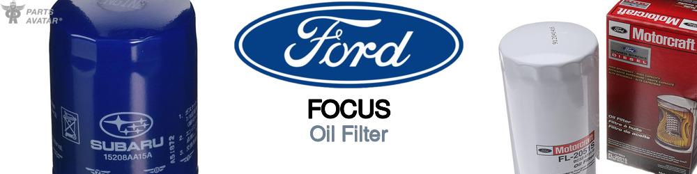 Ford Focus Oil Filter