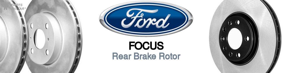 Discover Ford Focus Rear Brake Rotors For Your Vehicle