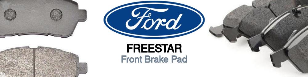Discover Ford Freestar Front Brake Pads For Your Vehicle