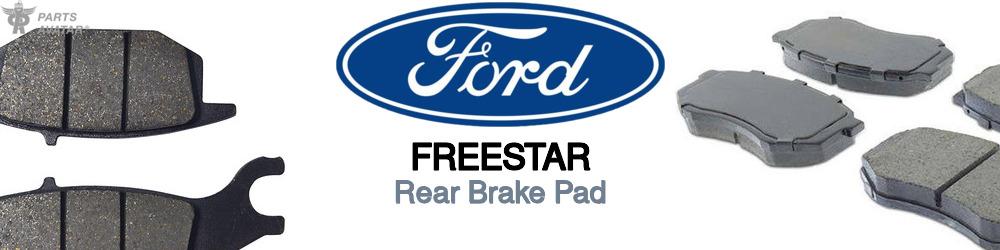 Discover Ford Freestar Rear Brake Pads For Your Vehicle