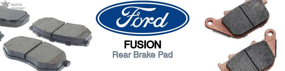 Ford Fusion Rear Brake Pad