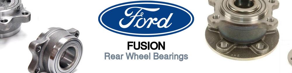 Discover Ford Fusion Rear Wheel Bearings For Your Vehicle