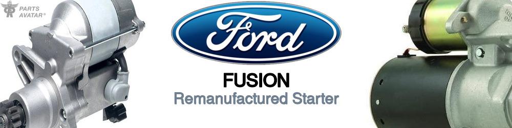 Discover Ford Fusion Starter Motors For Your Vehicle