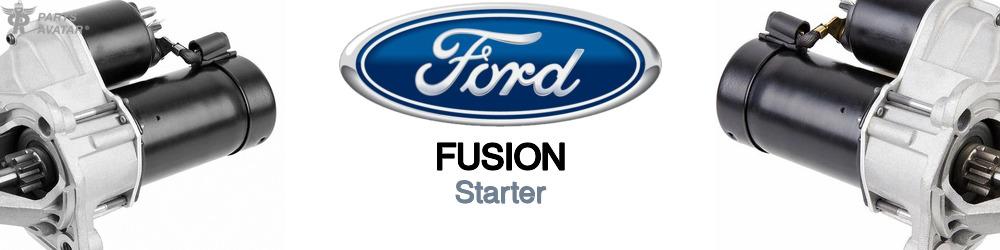 Discover Ford Fusion Starters For Your Vehicle