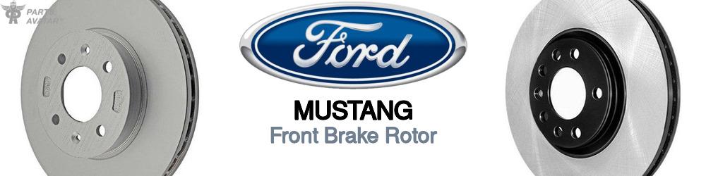 Discover Ford Mustang Front Brake Rotors For Your Vehicle