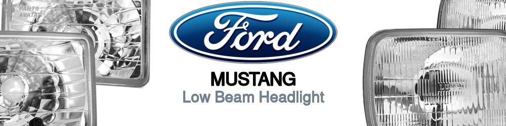 Discover Ford Mustang Low Beam Bulbs For Your Vehicle