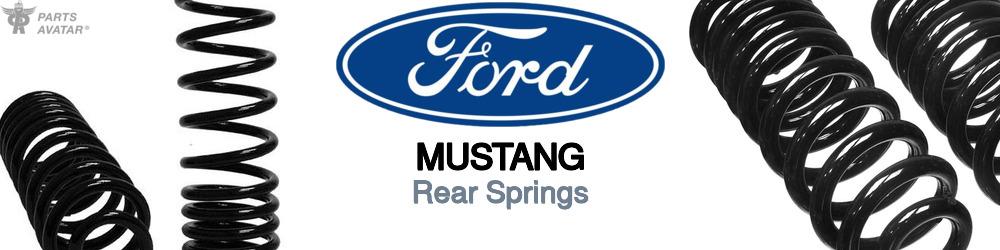Discover Ford Mustang Rear Springs For Your Vehicle