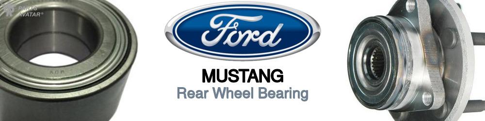 Discover Ford Mustang Rear Wheel Bearings For Your Vehicle