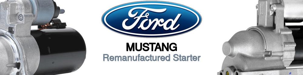 Discover Ford Mustang Starter Motors For Your Vehicle